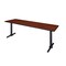 Cain Cain Training Tables, 84 W, 24 L, 29 H, Wood, Metal Top, Cherry MTRCT8424CH - alternate 1